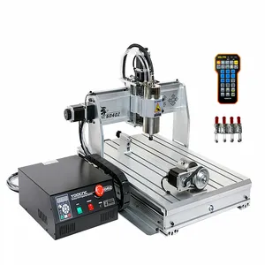 LYCNC 6040Z USB Router Engraver Engraving Drilling And Milling Machine Ball Screw 3/4/5Axis 2.2KW Spindle Mach3