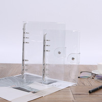 Doublure en PVC transparente pour ordinateur portable, 1 pièce, rouleau de papier, protection avec bouton-pression à fermeture, feuilles amples, a5 a6 6