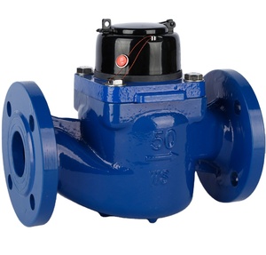 Có thể tháo rời công nghiệp mét nước nhà cung cấp R160 5 "6" 8 "tuabin loại ngang mặt bích Đồng hồ nước - Product Image 4