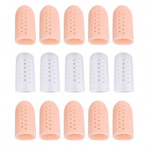Grand <span class=keywords><strong>orteil</strong></span> protecteur respirant Gel Toe Cap <span class=keywords><strong>Silicone</strong></span> Toe Cover manches avec trous offre un soulagement des ongles manquants ou incarnés - Product Image 6