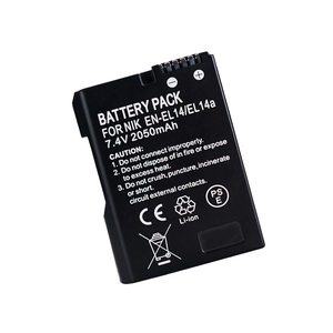 Cho Nikon EN-EL14 giải mã 7.4V pin <span class=keywords><strong>lithium</strong></span> đầy đủ thả Phụ Kiện máy ảnh phụ tùng Pin máy ảnh - Product Image 2