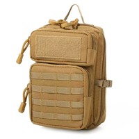 En gros Mini Tactique Pack MOLLE Téléphone Pochette Étanche Universel Modulaire EDC 3P Utilitaire Taille Sac pour la Randonnée