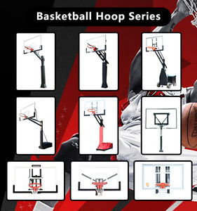 Système de panier de <span class=keywords><strong>basket</strong></span> professionnel réglable en hauteur pour l'extérieur et l'intérieur, avec panneau arrière en verre trempé incassable - Product Image 5