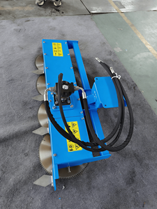 Tête de scie circulaire pour pelle hydraulique, coupe-branches à quatre lames, accessoire de scie à arbres, efficacité industrielle, machine agricole - Product Image 3
