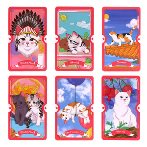 Créez votre propre magnifique design de cartes d'<span class=keywords><strong>oracle</strong></span> classiques, impression de cartes de tarot personnalisées <span class=keywords><strong>pour</strong></span> débutants - Product Image 2