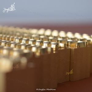Lettere d'ottone per la timbratura a caldo 3mm 3.5mm 6.8mm di codifica data macchina Font ottone lettere di stampaggio caldo - Product Image 6