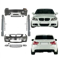 Kit de carrosserie de conversion avec pare-chocs avant et arrière, jupes latérales et calandre pour BMW Série 3 E90 2005-2012 – Améliorez votre véhicule au style M3