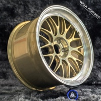 Jantes monobloc en alliage d'aluminium forgé sur mesure, finition or, 5x112/114.3/120, 17-20 pouces, ML-10 pour M3 Chevrolet