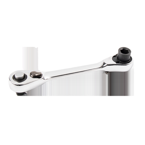 Mini 1/4 Xiaofei Quick 2-in-1 Open End Wrench Batch Head <b>Universal</b> Double Head Sleeve Chrome Vanadium Steel 6mm 80 NM Max Torque - Product Image 1