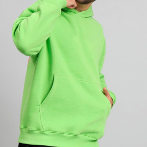 Venta al por mayor logotipo personalizado para hombre moda manga larga térmica en blanco pulóver algodón Sudadera con capucha cantidad impresa Sudadera con capucha hombres - Product Image 4