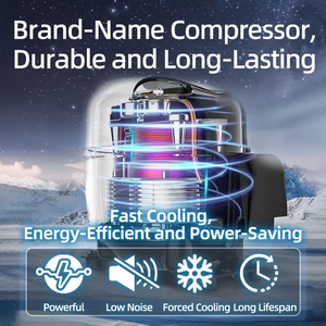 Congelador Comercial de Una Sola Temperatura <span class=keywords><strong>Bajo</strong></span> <span class=keywords><strong>Encimera</strong></span> con Enfriamiento por Aire, Refrigerador de Acero Inoxidable, Banco de Trabajo Refrigerado - Product Image 3