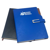 Carnet de notes personnalisé de haute qualité pour le bureau, ligné, imprimé, en cuir PU, couverture rigide, format A5 A6, avec logo