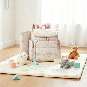Cambiador Portátil de Gran Capacidad, Mochila Multifuncional para Bebé, Bolso de Pañales para Mamá, Mochila para Exteriores - Product Image 1