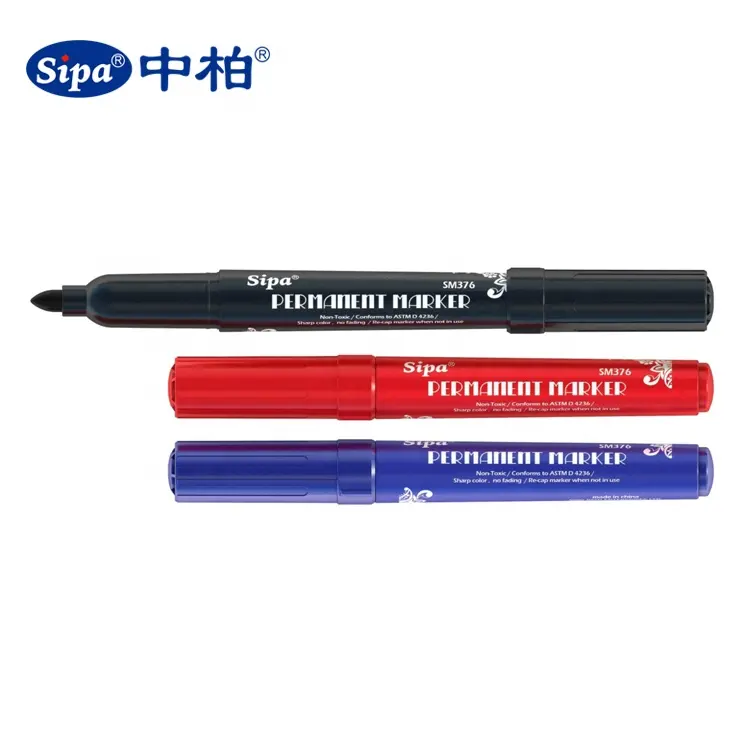 SIPA SM376/SM377 Logo Customization Color Wholesale Teaching Custom Suit Mini Permanent Marker