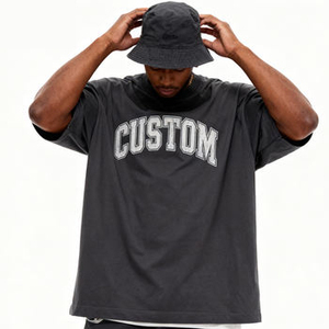 Camiseta estampada con efecto lavado ácido, estilo desgastado, para hombre, streetwear, con logo gráfico personalizado, hombros caídos, vintage. - Product Image 6