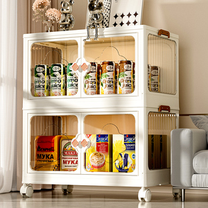 8082-3ベビーキッズ大人服収納用の最高品質の折りたたみ式プラスチックキャビネット - Product Image 3