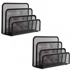 Best Selling Products High Quality Home School Metal Mesh <b>File</b> Magazine Holder Mesh Desk Mail <b>Organizer</b> Letter Tray - Product Image 3