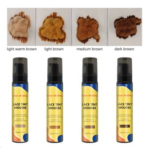 Etiqueta privada Logotipo personalizado Lace Tint Spray 4 tonos Venta al por mayor Lace Tinted Foam <span class=keywords><strong>Mousse</strong></span> 100ml - Product Image 2