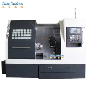 TCK550 CNC מפנה וכרסום מכונה עם חי נוסע צריח