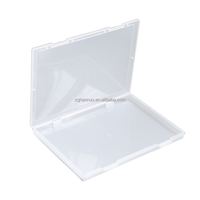 Boîte à dossiers en papier A4/boîte de rangement pour appareils de bureau boîte d'emballage en plastique sac Opp PP en plastique multifonction Rectangle américain 250g
