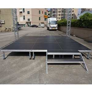 Scène de mariage portable en aluminium pliable avec éclairage - Product Image 4