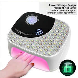 Nouvelle Lampe à Ongles UV LED <span class=keywords><strong>2</strong></span>-en-<span class=keywords><strong>1</strong></span> 168W SUN S60 2025, Séchage Rapide du Gel Rouge, 36 LED, Portable, Rechargeable, en Plastique, <span class=keywords><strong>3</strong></span> Couleurs, 365nm - Product Image 2