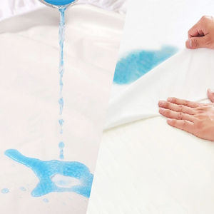 Waterproof Pad, Breathable <b>Quilted</b> Fitted Mattress <b>Protector</b> With Deep Pocket Stretches Up To 18 Inches - Product Image 2