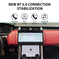 Foforfor Écran Large 13,3 pouces pour Land Range Rover Sport/Executive 2018-2022 Stéréo Android CarPlay Sans Fil GPS Navi DSP 2 Ans