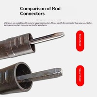 Stil # 35-4M # 38-6M # 708-M # 50-10M Anpassbare Düsenlänge Betonvibrator-Nadel Betonvibrator mit Flexiblem Schaft