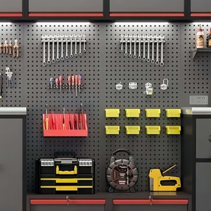 2026 All-OneTech Garage Wall-Mounted Modular Wheeled Storage <b>Cabinets</b> Heavy-Duty Load Capacity 3-Point Locking Customizable - Product Image 5