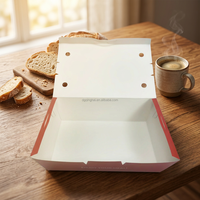 Contenants d'emballage en papier kraft de qualité alimentaire jetables de haute qualité avec revêtement UV pour sushis et chips – Vente en gros
