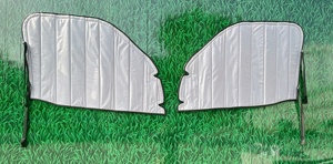 Revêtements de fenêtre isolants de haute qualité Sprinter Couvre-fenêtres côté conducteur Ensemble de couvre-fenêtres de cabine avant - Product Image 5