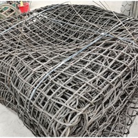 Filet de levage en câble d'acier galvanisé robuste, capacité 10 tonnes, pour grue, construction et usage maritime