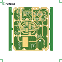 Circuit imprimé haute fréquence Rogers RT Duroid 5880 5870 en PTFE pour antenne de communication par satellite