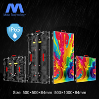 Écran LED extérieur MIDA pour location, grand format, haute résolution 8K, couleur intégrale, en aluminium moulé sous pression, affichage LED extérieur pour location, scène