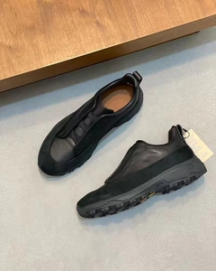 Zapatos Casuales de Lujo para Hombre, de Cuero Genuino, Versátiles, con Suela Gruesa, Ligeros, Transpirables, para Invierno, con Cordones - Product Image 5