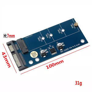 SATA3 M.<span class=keywords><strong>2</strong></span> Karte M.<span class=keywords><strong>2</strong></span> SSD zu <span class=keywords><strong>2</strong></span>.5 SATA Adapter <span class=keywords><strong>2</strong></span>,5 Zoll SSD zu SATA <span class=keywords><strong>3</strong></span> Adapter Konverter karte - Product Image 2