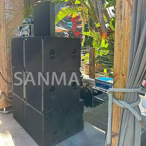 Système audio professionnel passif Vera36 Dual 10 pouces 3 voies, enceinte Line Array passive, haut-parleur intérieur/extérieur - Product Image 5