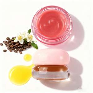 Mascarilla Labial Hidratante de Cristal, Almohadillas de Cuidado Labial, Mascarilla de Hidrogel de Colágeno con Fruta Rosa para Dormir, Venta al por Mayor - Product Image 6