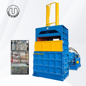 Automatic Vertical <b>Hydraulic</b> Baler for Recycling Waste Paper Plastic Bottles Cardboard Aluminum Alloy - Product Image 1