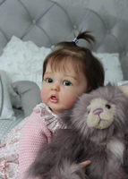 Neugeborenes Baby Mädchen Kleinkind Weinendes Weiches Affen-Reborn-Baby Silikonpuppe – Hergestellt in China