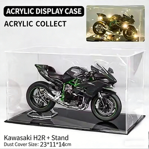 Modelos de Motocicletas de Metal Fundido a Presión a Escala 1/12, Simulación <span class=keywords><strong>H2R</strong></span>, para Varias Marcas, Juguete Coleccionable para Niños con Ruedas - Product Image 4