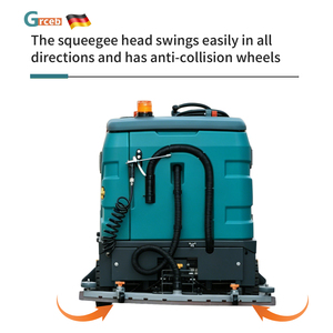 Máquina Secadora y Fregadora de Pisos GS1450, Nueva, con Cepillos de 29 Pulgadas, Espátula, Bomba y Motor, para la Industria de Restaurantes - Product Image 3