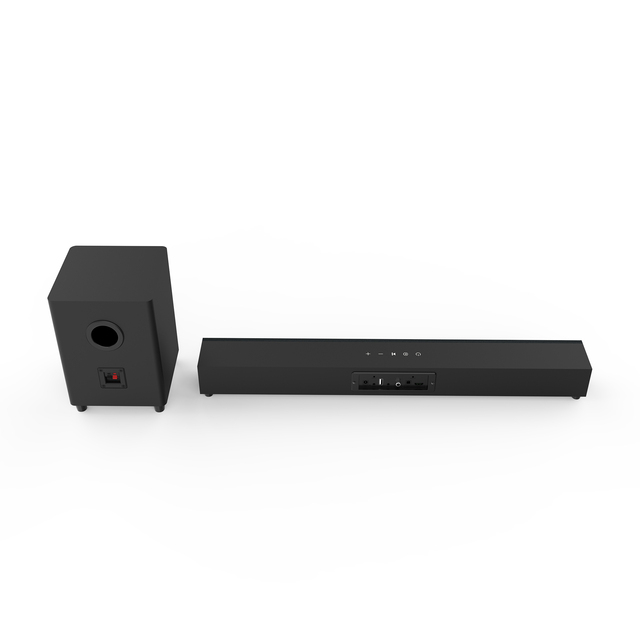 BS65 Multifunctional TV Soundbar, 4-inch Subwoofer with Small Size, Music Film Game Three Modes Easy Switching by Remote Control