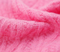 Hilo de Alpaca de Pelo Largo en Oferta, Mezcla de Lana/Acrílico/Nailon, Suave y Cálido, para Tejer a Mano Suéteres y Gorros para Mujer