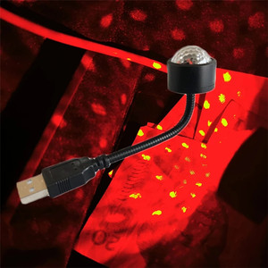 USB Mini Disco <strong>DJ</strong> Ball Auto <strong>Car</strong> Interior Party Atmosphere Light bar Colorful Music Sound Decor LED Light for <strong>Car</strong> Universal - Product Image 3