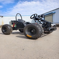 Kart électrique de 10 pouces 1000W avec pneus tout-terrain à vide