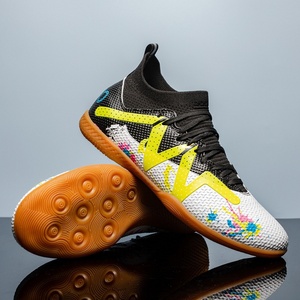 Chaussures <span class=keywords><strong>de</strong></span> football <span class=keywords><strong>Neymar</strong></span> Avocado Graffiti, tige synthétique, semelle intermédiaire en PVC, doublure en mesh, semelles extérieures en caoutchouc unisexes, <span class=keywords><strong>crampons</strong></span> pour entraînement printanier - Product Image 2