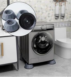Almohadillas antivibración para pies, 4 Uds., alfombrilla de goma, tope deslizante, lavadora Universal silenciosa, soporte para refrigerador, soporte para amortiguadores - Product Image 4