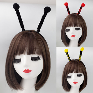 Nueva Diadema Divertida de Abejas con Bolas de Pompón Coloridas, Banda para el Cabello para Lavar la Cara, Accesorio para el Cabello para Niñas Felices, Decoración para Fiestas de Cumpleaños de Princesas - Product Image 6